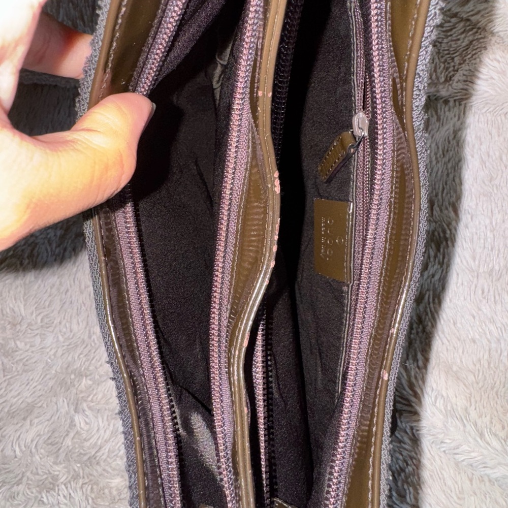 Gucci Black Canvas Shoulder Bag Minimalist Design - Picture 5 of 7